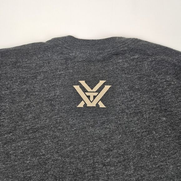 Vortex‎ Optics T-Shirt Men's Small Gray Heather Short Sleeve Crew Neck Graphic - Picture 5 of 7